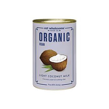 Eat Wholesome - Organic Light Coconut Milk (400ml)