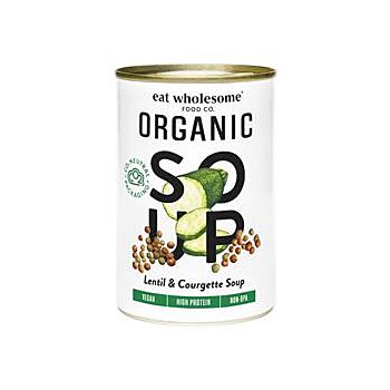 Eat Wholesome - Org Lentil & Courgette Soup (400g)