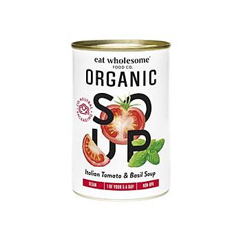 Eat Wholesome - Organic Tomato & Basil Soup (400g)