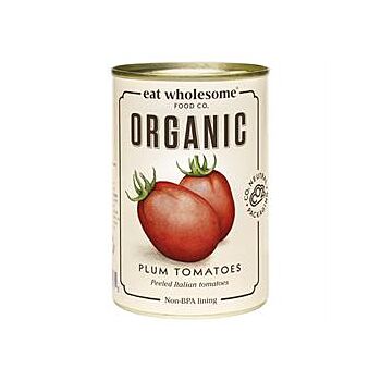 Eat Wholesome - Organic Peeled Plum Tomatoes (400g)