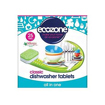 Ecozone - Classic Dishwasher Tablets (25 tablet)