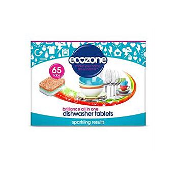 Ecozone - Brilliance Dishwasher Tabs (65 tablet)