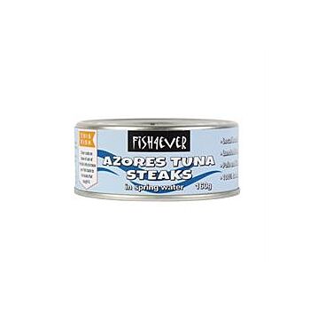 Fish4Ever - Tuna Steaks in Spring Water (160g)