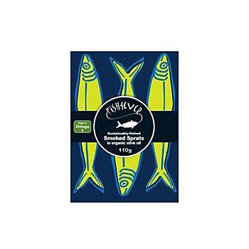 Fish4Ever - Smoked Sprats in Org Olive Oil (110g)