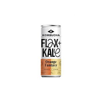 Flax and Kale - Orange Fantasy Kombucha (250ml)