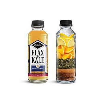 Flax and Kale - Kombucha Orange Fantasy (400ml)