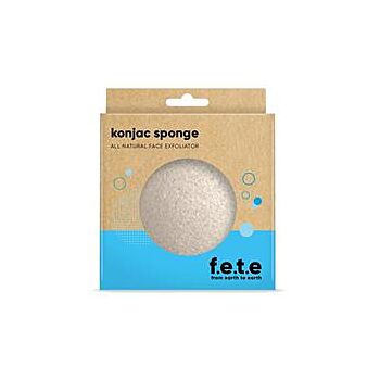 From Earth to Earth - Konjac Face Sponge Natural (15g)