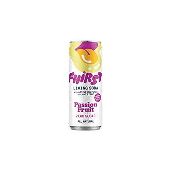 FHIRST - Living Gut Soda Passion Fruit (330ml)