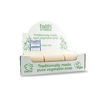 Faith in Nature - Lavender Soap Unwrapped (18 box)