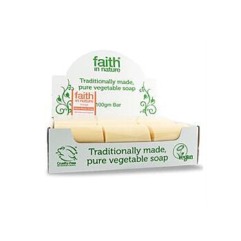 Faith in Nature - Orange Soap Unwrapped (18 box)