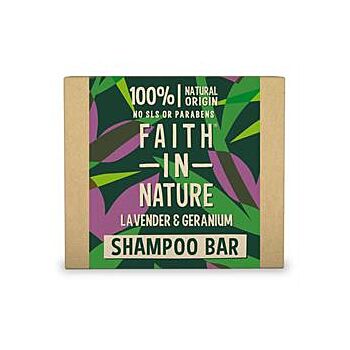 Faith in Nature - Shampoo Bar Lavender&Geranium (85g)