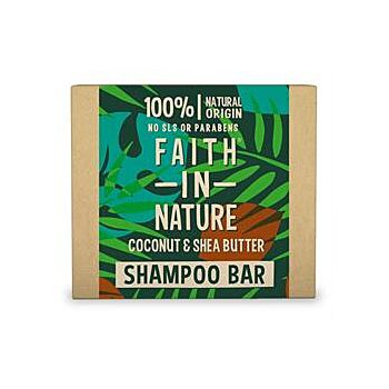 Faith in Nature - Shampoo Bar Coconut & Shea (85g)
