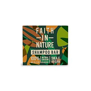 Faith in Nature - Shea & Argan Shampoo Bar (85g)