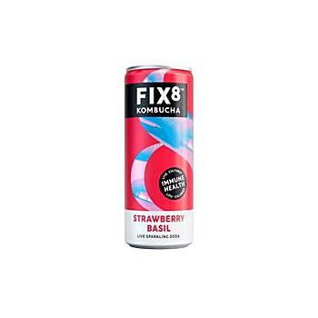 Fix8 - Fix8 Strawberry Basil Kombucha (250ml)