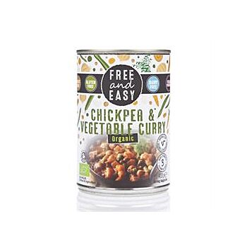 Free & Easy - Chick Pea & Vegetable Curry (400g)