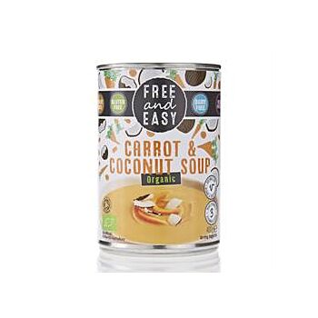 Free & Easy - Organic Carrot & Coconut soup (400g)