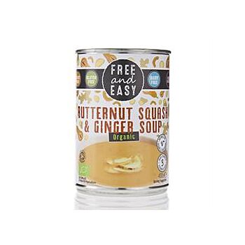 Free & Easy - Butternut Squash &Ginger soup (400g)