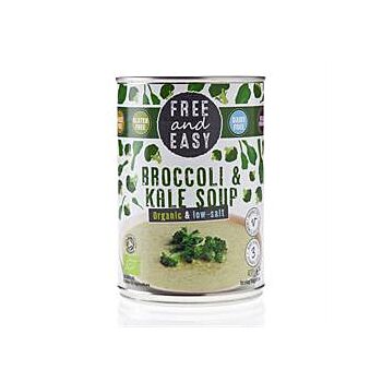 Free & Easy - Low Salt Broccoli & Kale Soup (400g)
