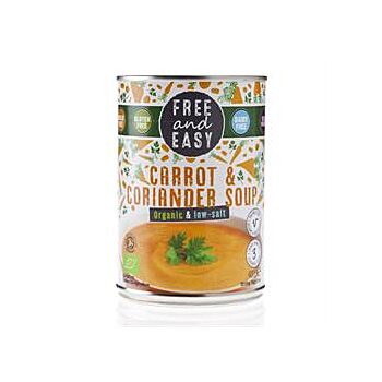 Free & Easy - Low Salt Carrot & Coriander (400g)