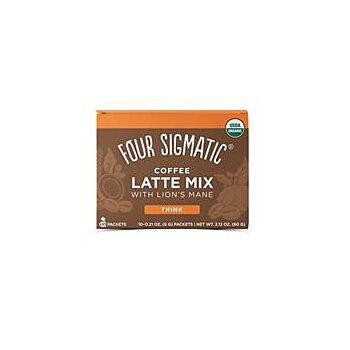 Four Sigma Foods - Lion's Mane Coffee Latte (10 sachet)