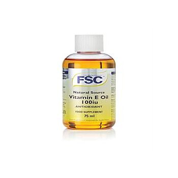 FSC - Vitamin E Oil Liquid 100iu (75ml)