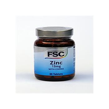 FSC - Zinc 15mg with Copper (30 tablet)