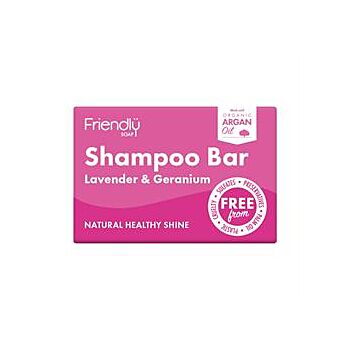 Friendly Soap - Shampoo Bar - Lav & Geranium (95g)