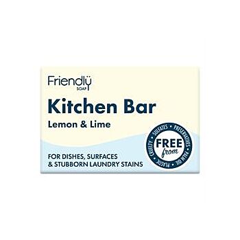 Friendly Soap - Kitchen Bar - Lemon & Lime (95g)
