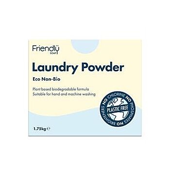 Friendly Soap - Laundry Powder - Eco-Non Bio (1750g)