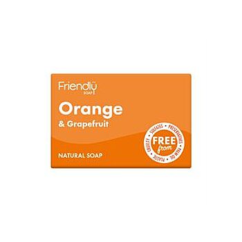 Friendly Soap - Orange & Grapefruit Soap (95g)