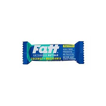 Fattbar - Coconut & Macadamia Bar (30g)