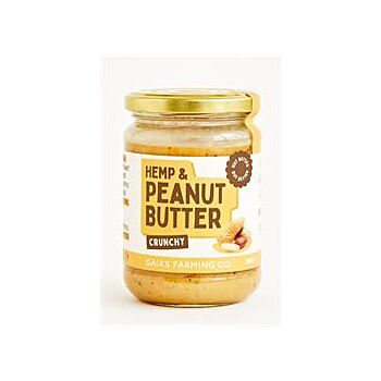 Gaia's Farming - Hemp & Peanut Crunchy Butter (330g)
