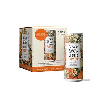 Grass and Co - Liquid POWER drink - 4 pack (4 box)