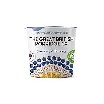 The Great British Porridge Com - Blueberry& Banana Porridge Pot (60g)