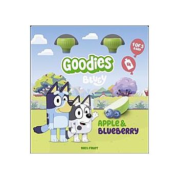 Goodies - Bluey Apple & Blueberr Pouch (4 x 100g)