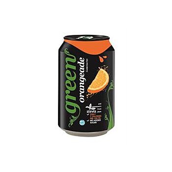 Green Cola - Green Orangeade Can (330ml)