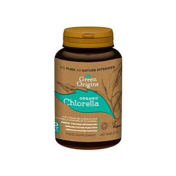 Green Origins - Organic Chlorella Tablets (180 tablet)