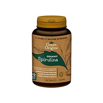 Green Origins - Organic Spirulina Tablets (90g)