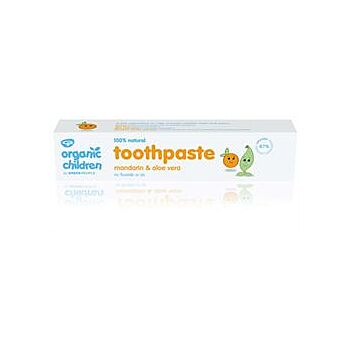 Green People - Children's Mandarin Toothpaste (50ml)