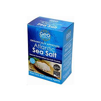 Geo Organics - Atlantic Sea Salt - Crystals (250g)