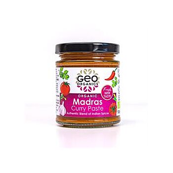 Geo Organics - Pastes - Madras Curry Paste (180g)
