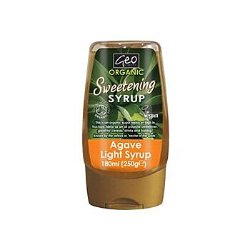 Geo Organics - Syrup - Sweetening Light Agave (250g)