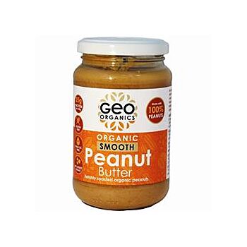 Geo Organics - Organic Peanut Butter Smooth (350g)