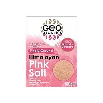 Geo Organics - Himalayan Pink Salt Fine (500g)