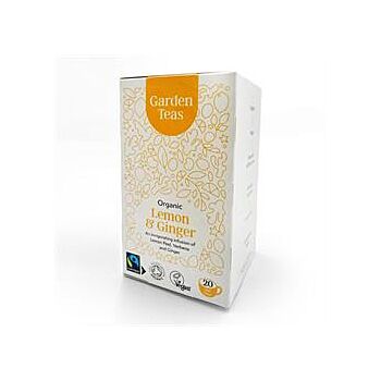 Garden Teas - Org FT Lemon & Ginger Infusion (20bag)