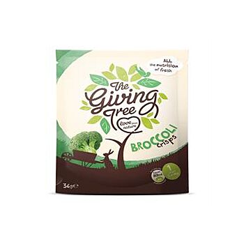 Giving Tree Snacks - Broccoli Crisps (36g)