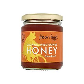 Groovy Food - Organic Brazilian Honey Jar (340g)