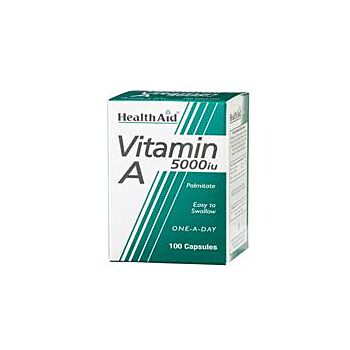 HealthAid - Vitamin A 5000iu (100 capsule)