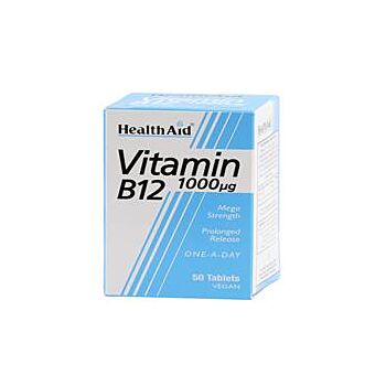 HealthAid - Vitamin B12 (Cyanocobalamin) (50 tablet)