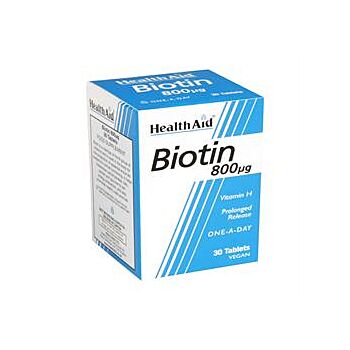 HealthAid - Biotin 800ug (30 tablet)